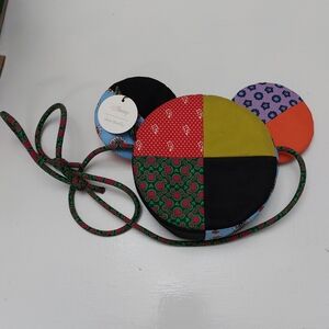 Vera Bradley Disney Patchwork Mouse Ears Crossbody NWT